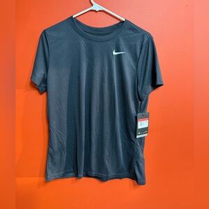 Nike Black Short Sleeve Tee Dri-FIT Performance